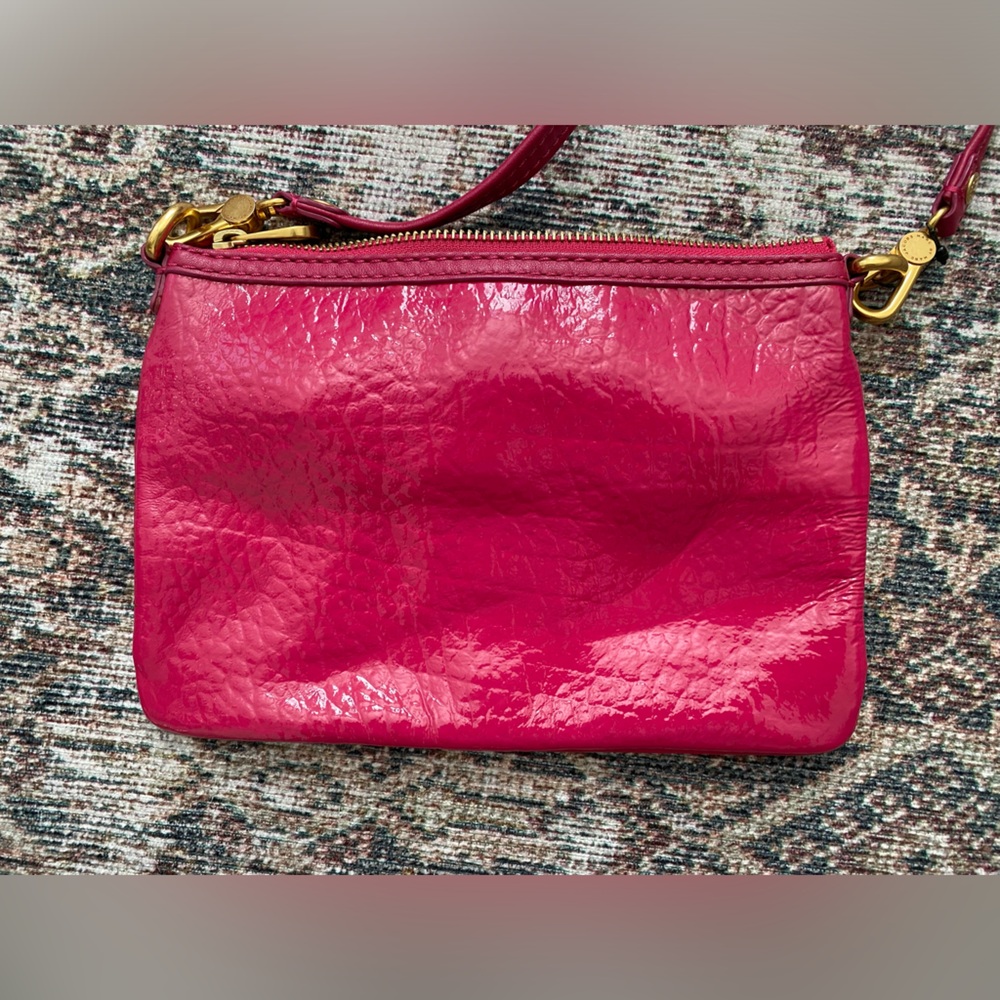 Marc by Marc Jacobs Totally Turnlock Percy Patent Leather Crossbody Purse - Picture 6 of 7